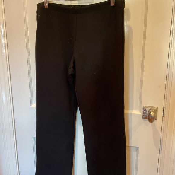 Adrienne Vittadini Collection pair of black pull on pants, L - Picture 4 of 4
